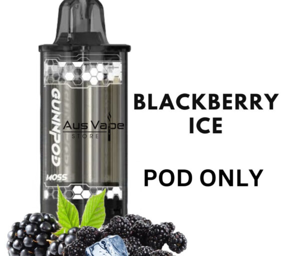 GUNNPOD MOSS POD – BLACKBERRY ICE – 8000 PUFFS