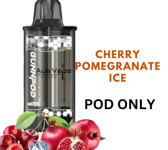 GUNNPOD MOSS POD – CHERRY POMEGRANATE ICE – 8000 PUFFS