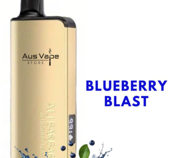ALIBARBAR INGOT – BLUEBERRY BLAST – 9000 PUFFS