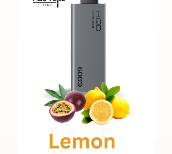 HQD CUVIE SLICK – LEMON PASSION FRUIT – 6000 PUFFS