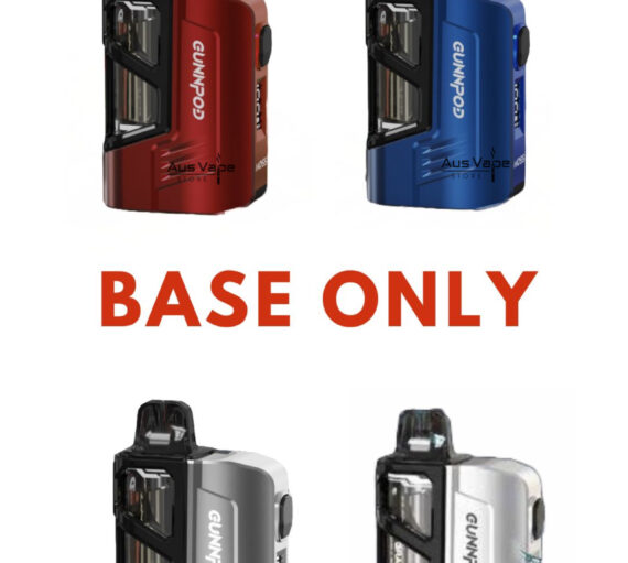 GUNNPOD MOSS – BATTERY BASE ONLY – BLUE SILVER BLACK