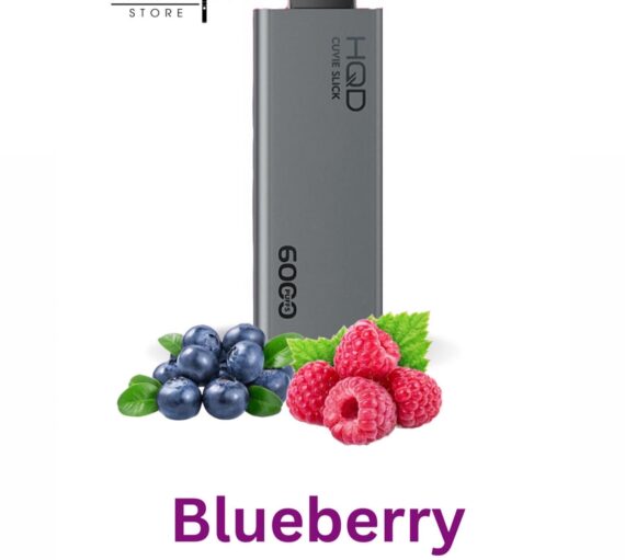HQD CUVIE SLICK – BLUEBERRY RASPBERRY – 6000 PUFFS