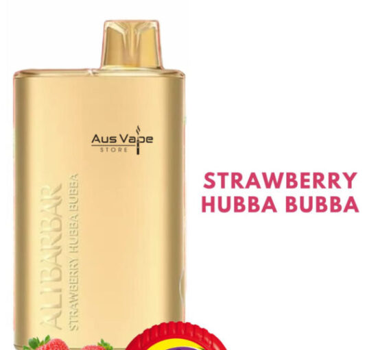 ALIBARBAR RICH – STRAWBERRY HUBBA BUBBA – 8000 PUFFS