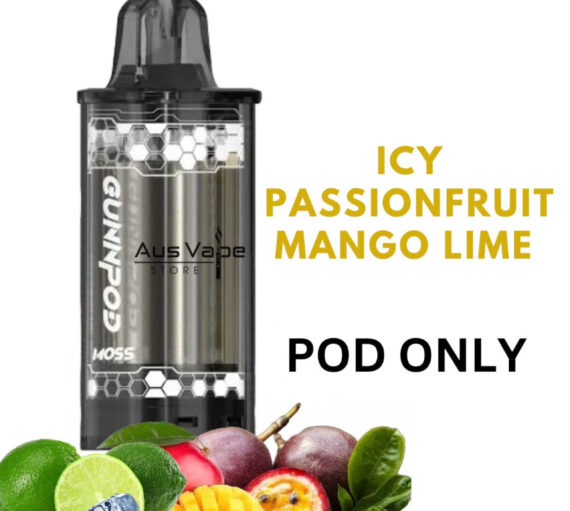 GUNNPOD MOSS POD – ICY PASSIONFRUIT MANGO ICE – 8000 PUFFS