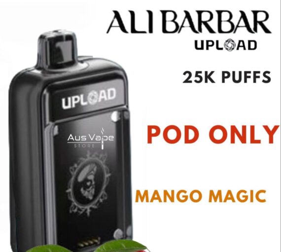 ALIBARBAR UPLOAD POD ONLY – MANGO MAGIC – 25000 PUFFS