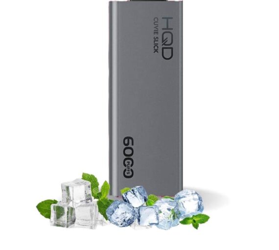 HQD CUVIE SLICK – ICE MINT – 6000 PUFFS