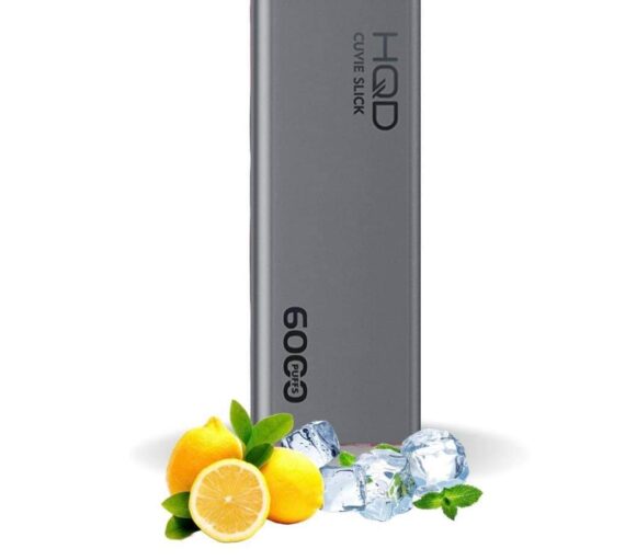 HQD CUVIE SLICK – LEMON MINT – 6000 PUFFS