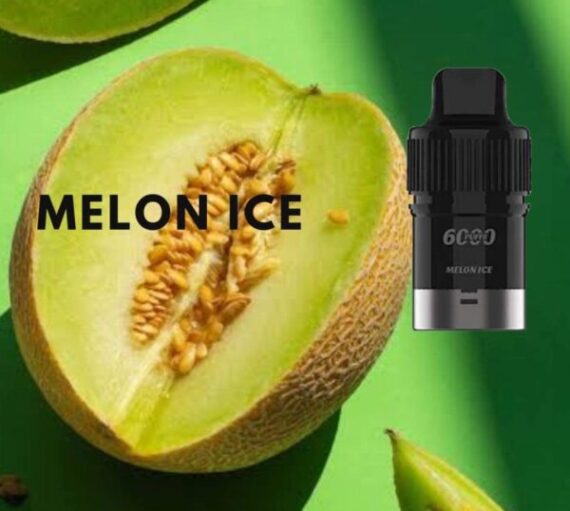 IGET BAR PLUS POD ONLY – MELON ICE – 6000 PUFFS NN
