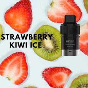 IGET BAR PLUS POD ONLY – STRAWBERRY KIWI ICE – 6000 PUFFS
