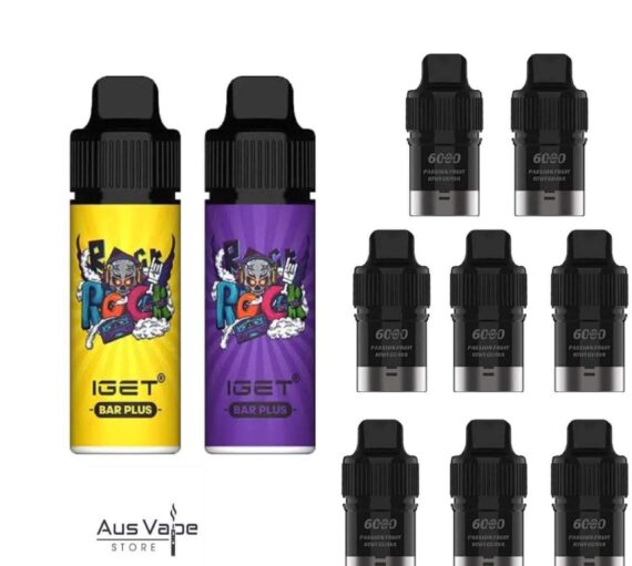 BULK SALE – 2 BAR PLUS + 8 POD REFILL – 6000 PUFFS