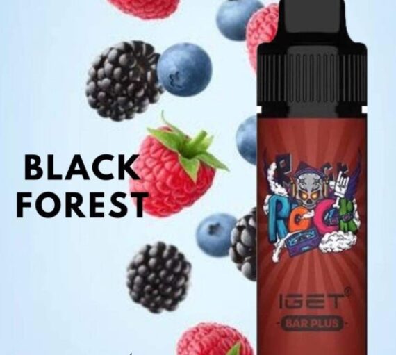 IGET BAR PLUS – BLACK FOREST – 6000 PUFFS