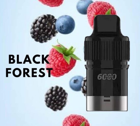 IGET BAR PLUS POD ONLY – BLACK FOREST – 6000 PUFFS