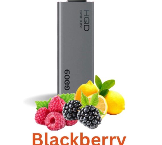 HQD CUVIE SLICK – BLACKBERRY RASPBERRY LEMON – 6000 PUFFS