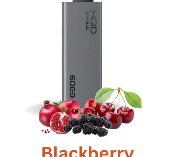 HQD CUVIE SLICK – BLACKBERRY CHERRY POMEGRANATE – 6000 PUFFS