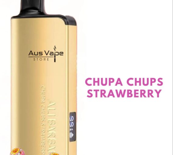 ALIBARBAR INGOT – CHUPA CHUPS STRAWBERRY – 9000 PUFFS