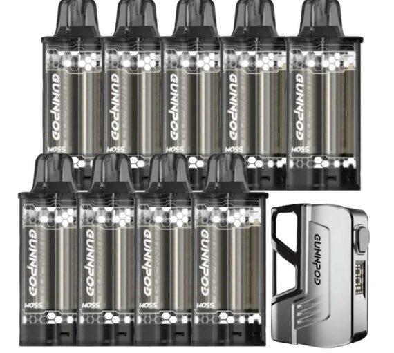BULK SALE – GUNNPOD MOSS 8000 PUFFS – CAN MIX FLAVOURS