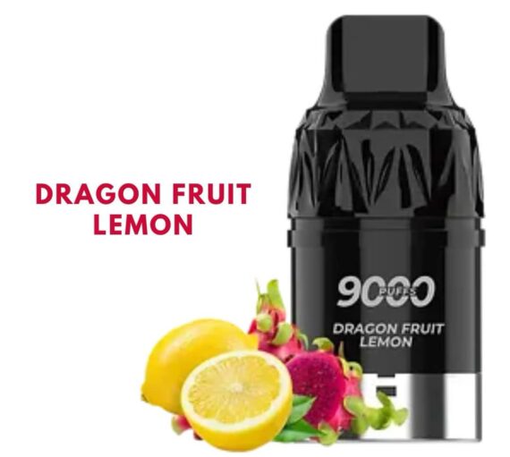 CRWN POD – DRAGON FRUIT LEMON – 9000 PUFFS