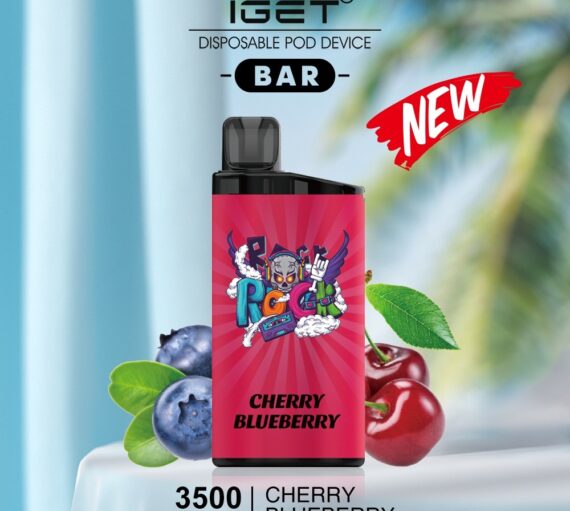 IGET BAR – CHERRY BLUEBERRY – 3500 PUFFS