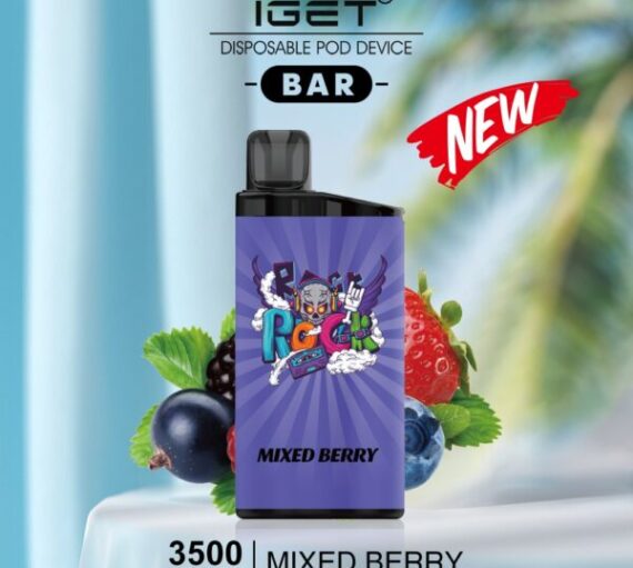 IGET BAR – MIXED BERRY – 3500 PUFFS