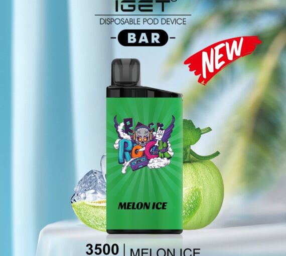 IGET BAR – MELON ICE – 3500 PUFFS