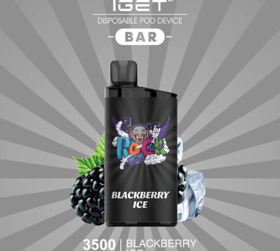 IGET BAR – BLACKBERRY ICE – 3500 PUFFS