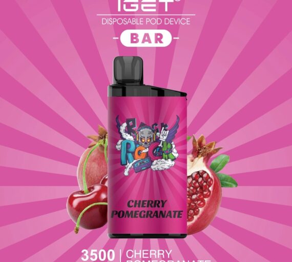 IGET BAR – CHERRY POMEGRANATE – 3500 PUFFS