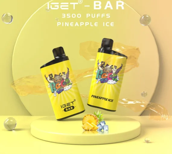 IGET BAR – PINEAPPLE ICE – 3500 PUFFS