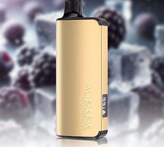 ALIBARBAR INGOT 9000 Puffs Blackberry Ice