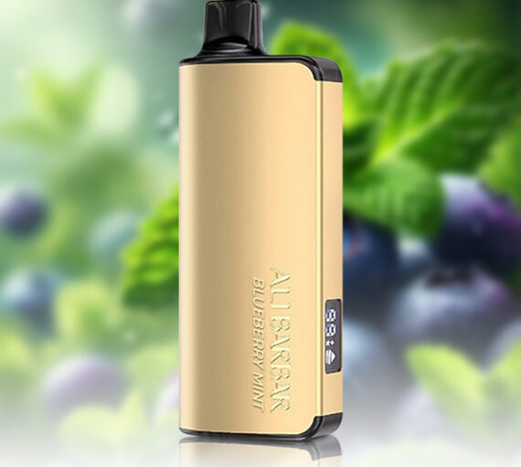 ALIBARBAR INGOT 9000 Puffs Blueberry Mint