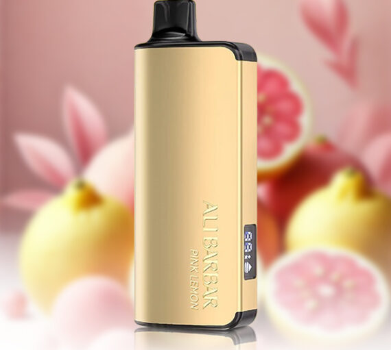 ALIBARBAR INGOT 9000 Puffs Pink Lemon