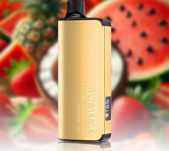 ALIBARBAR INGOT 9000 Puffs Strawberry Coconut Watermelon