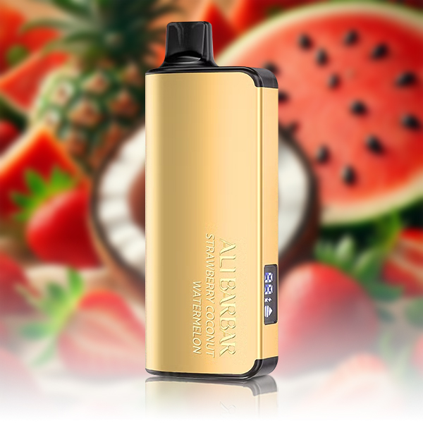 ALIBARBAR INGOT 9000 Puffs Strawberry Coconut Watermelon