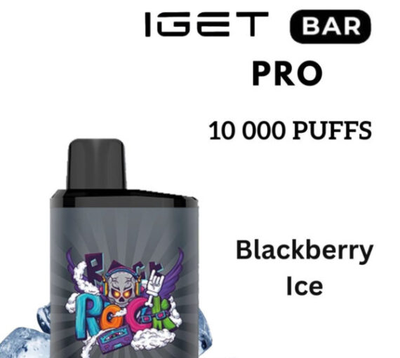 IGET BAR PRO – BLACKBERRY ICE – 10 000 PUFFS