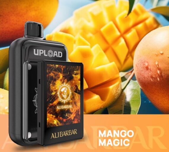 ALIBARBAR UPLOAD – MANGO MAGIC – 25000 PUFFS