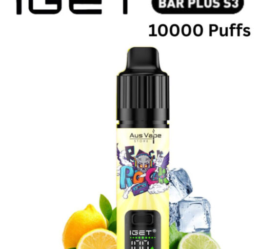 IGET BAR PLUS KIT S3 – LEMONADE MONSTER – 10 000 PUFFS