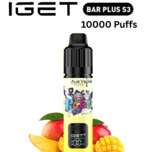 IGET BAR PLUS KIT S3 – MANGO MONSTER – 10 000 PUFFS