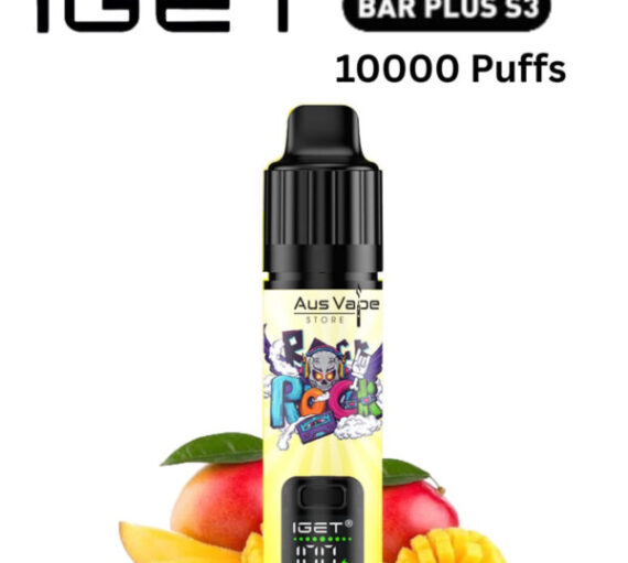 IGET BAR PLUS KIT S3 – MANGO MONSTER – 10 000 PUFFS
