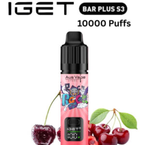 IGET BAR PLUS KIT S3 – CHERRY POMEGRANATE – 10 000 PUFFS