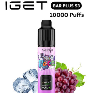 IGET BAR PLUS KIT S3 – GRAPE ICE – 10 000 PUFFS