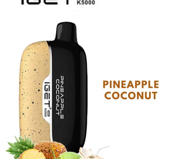 IGET MOON – PINEAPPLE COCONUT – K5000 PUFFS