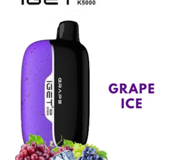 IGET MOON – GRAPE ICE – K5000 PUFFS