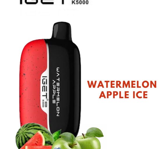 IGET MOON – WATERMELON APPLE ICE – K5000 PUFFS