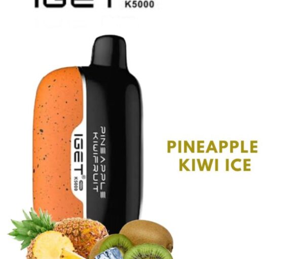 IGET MOON – PINEAPPLE KIWI ICE – K5000 PUFFS