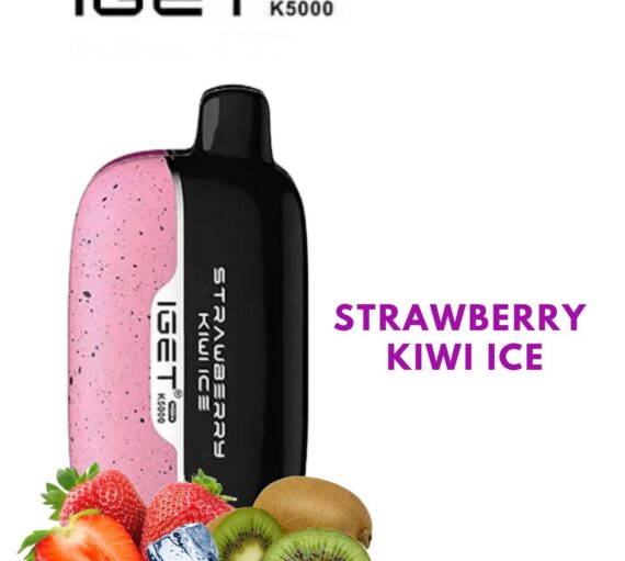 IGET MOON – STRAWBERRY KIWI ICE – K5000 PUFFS