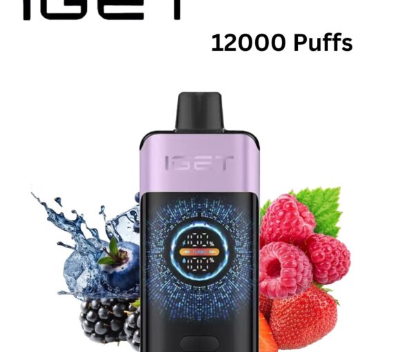IGET ONE – MIX BERRIES ICE – 12000 PUFFS