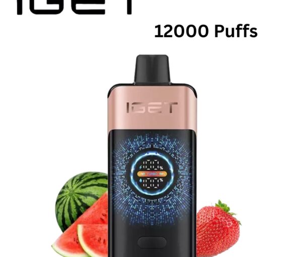 IGET ONE – STRAWBERRY WATERMELON – 12000 PUFFS
