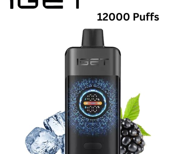 IGET ONE – BLACKBERRY ICE – 12000 PUFFS