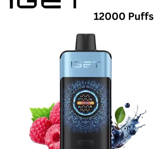 IGET ONE – BLUEBERRY RASPBERRY – 12000 PUFFS