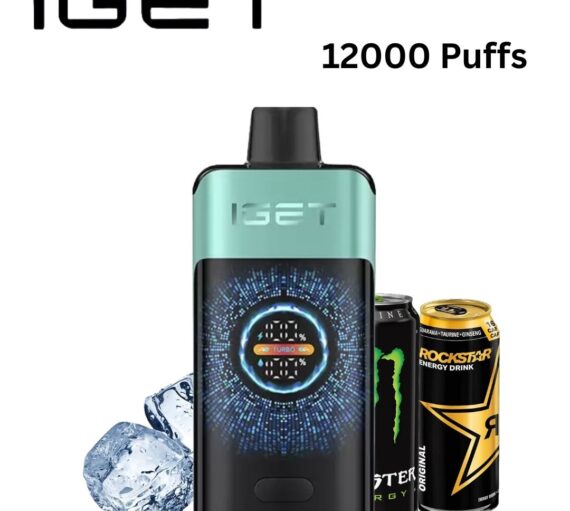 IGET ONE – BLUE MONSTER – 12000 PUFFS