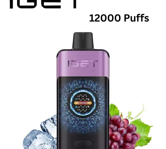 IGET ONE – GRAPE ICE – 12000 PUFFS